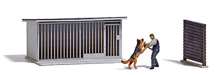 070-7969 - 1:87 - NVA Polizei Hundeausbildung